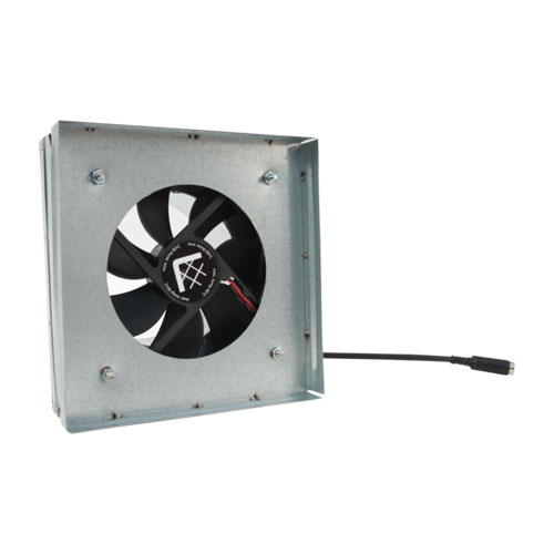 Kratki zděř mřížková 17x17 s ventilátorem 100