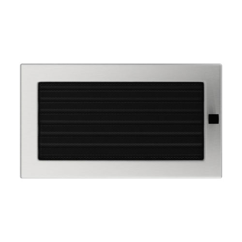 Kratki mřížka 17x30 nerez s žaluzií