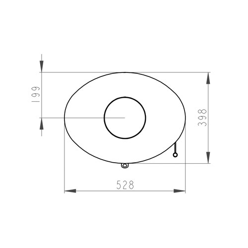 Romotop LAREDO 01 keramika černá lesklá 49000, korpus černý