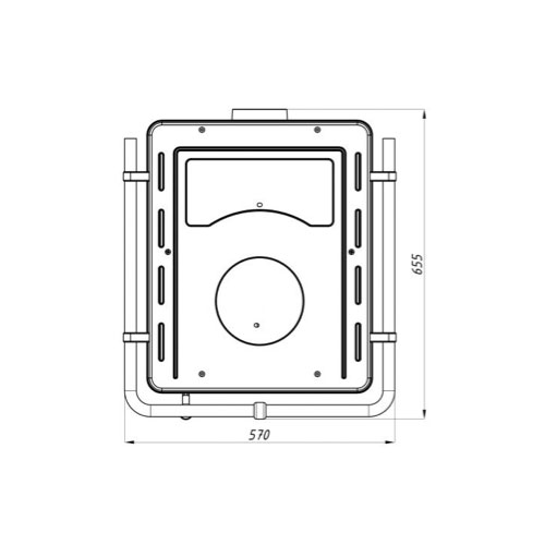 MBS SD OLYMP PLUS kamna krémová 10,3kW