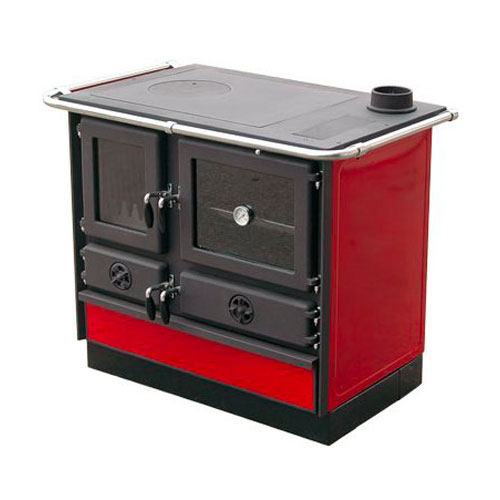 MBS SD THERMO MAGNUM PLUS sporák s TV červený pravý 14,3/10,2kW