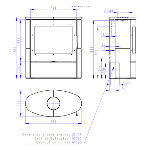 Romotop NAVIA 01 keramika srnčí hnědá 67300