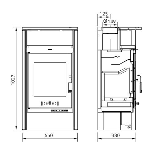 Haas+Sohn LIVORNO antracit pískovec