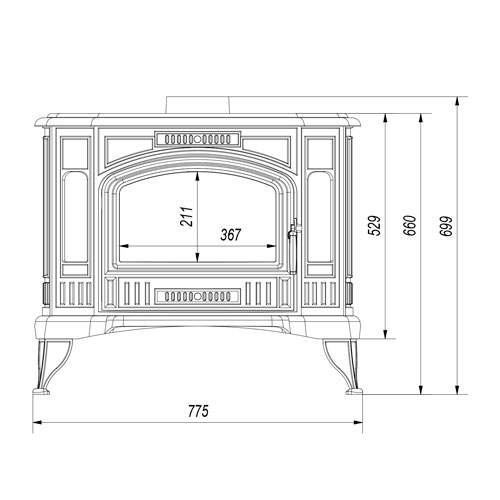 Kratki KOZA K9 (150 mm) černá