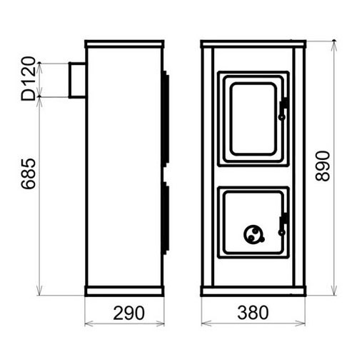 THORMA MILANO II AT thermoveko vínovo-červený