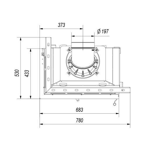 Kratki MBM 10 BS levé boční prosklení