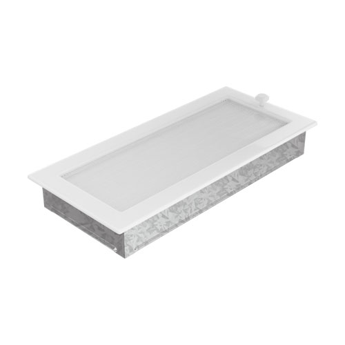 Kratki mřížka 17x37 bílá s žaluzií