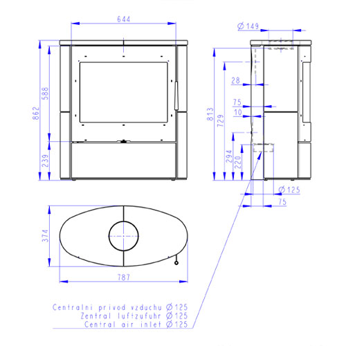 Romotop NAVIA 01 keramika bílá lesk 90002