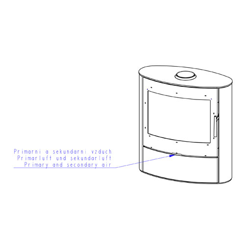 Romotop NAVIA 03 bok plech, víko plech