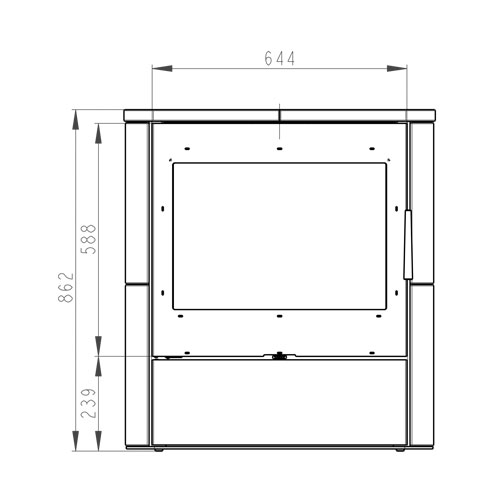 Romotop NAVIA 01 keramika černá lesklá 49000
