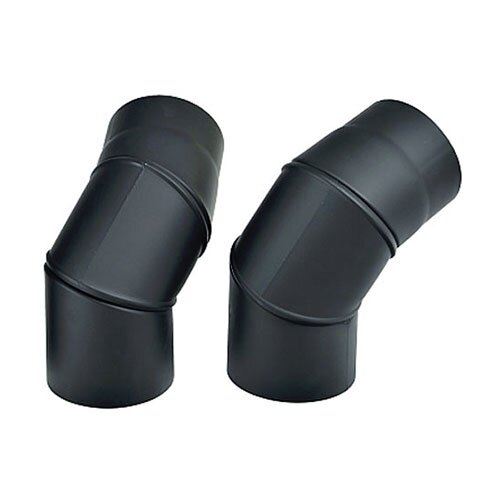 Kouřovod karton koleno stavitelné 130/0-90/1,5 mm