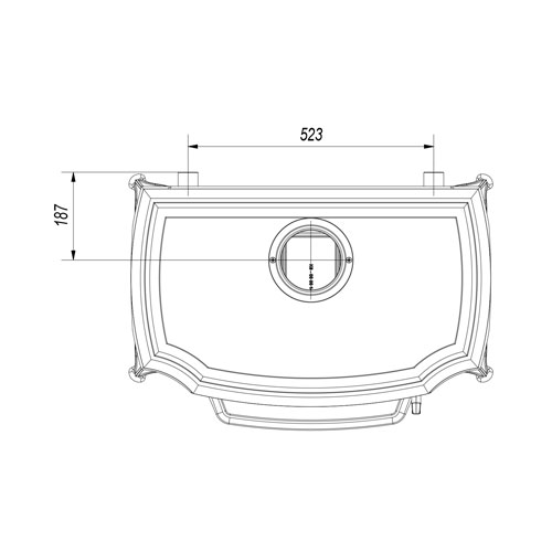 Kratki KOZA K9 130 mm černá