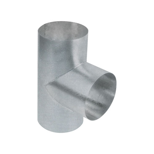 Kratki kanál kruhový T kus 125 mm