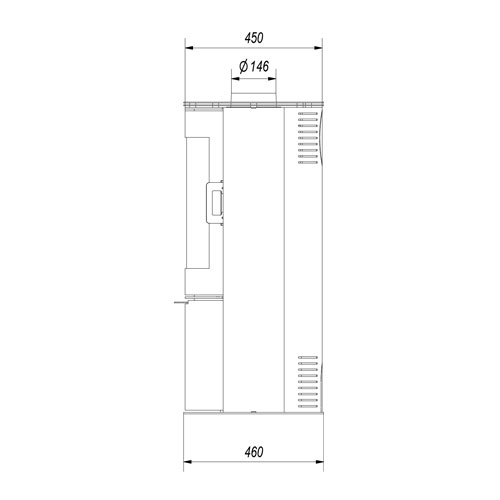 Kratki KOZA AB S 2 černá