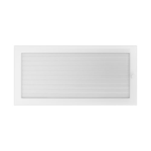 Kratki mřížka 22x45 bílá s žaluzií