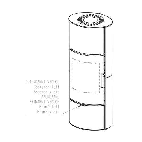 Romotop LAREDO 01 AKUM keramika slonová kost 92360