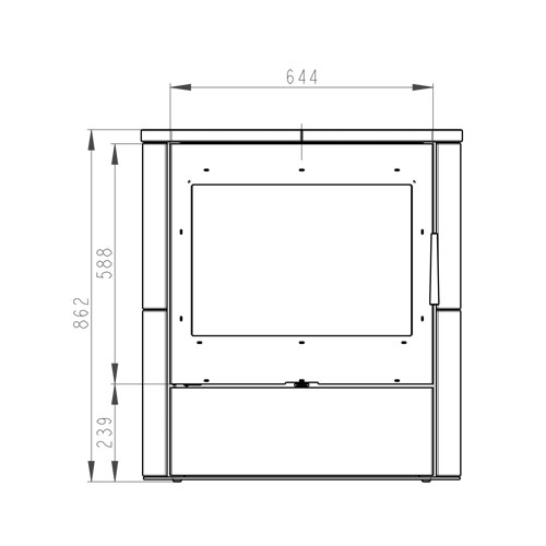 Romotop NAVIA 01 keramika černá matná 49400