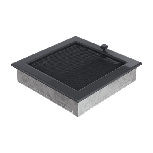 Kratki mřížka 22x22 grafit s žaluzií