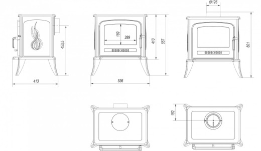 Kratki KOZA K7 černá