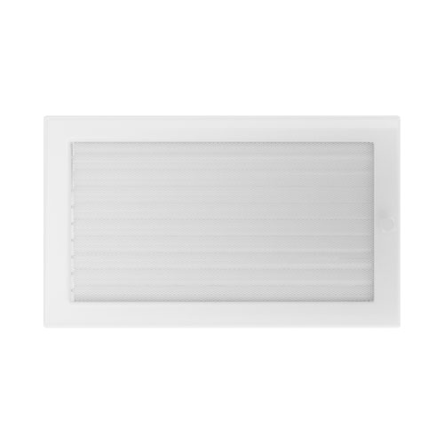 Kratki mřížka 22x37 bílá s žaluzií