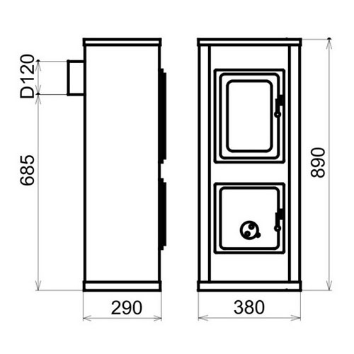 THORMA MILANO II AT thermoveko černý