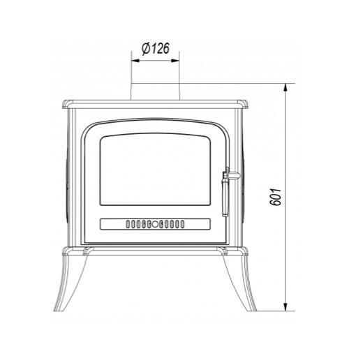 Kratki KOZA K7 černá