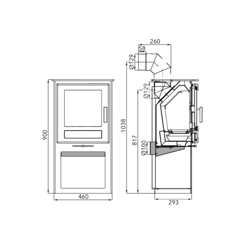 Haas+Sohn LEVANGER černá
