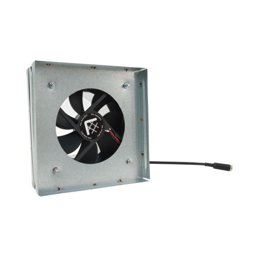 Kratki zděž mřížková 17x17 s ventilátorem 125