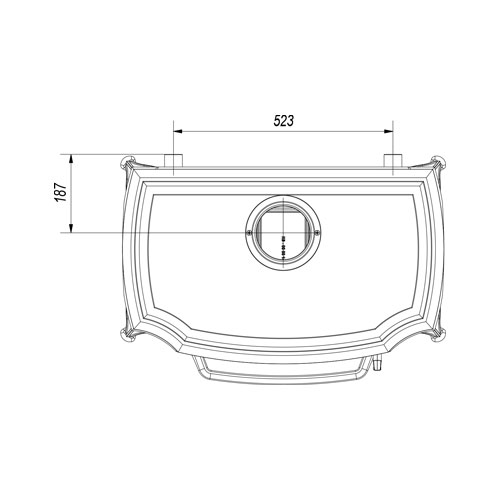 Kratki KOZA K9 TF s ventilátorem (130 mm) černá