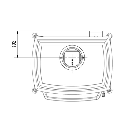 Kratki KOZA K6 (Fi150 mm) černá