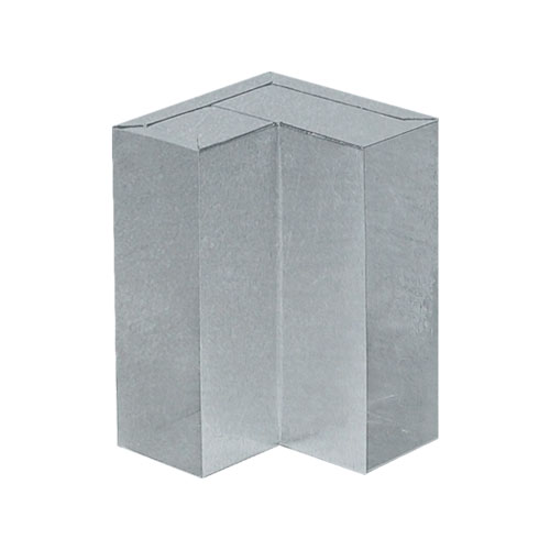 Kratki kanál plochý koleno stěna-strop 150x50 mm