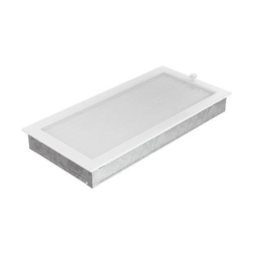 Kratki mřížka 22x45 bílá s žaluzií