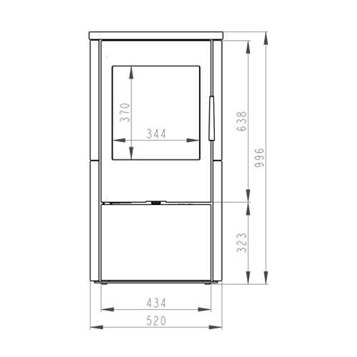 Romotop EVORA 01 keramika, slonová kost 92360, korpus černý