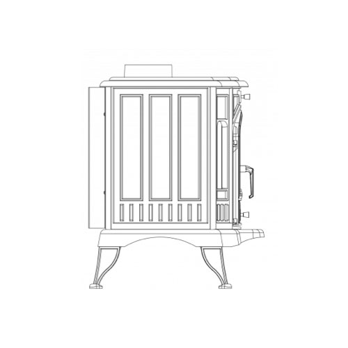 Kratki KOZA K9 ASDP s automatickou regulací (130 mm) černá