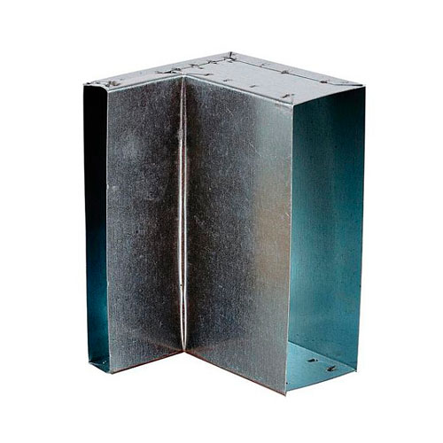 Kratki přechodka externího vzduchu 150x50