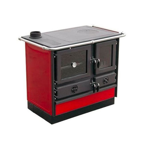 MBS SD THERMO MAGNUM PLUS sporák s TV červený levý 14,3/10,2 kW