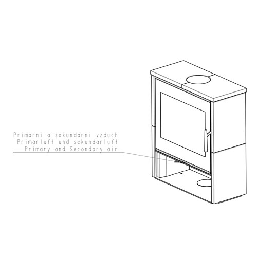 Romotop ALEDO 01 bok keramika, bílá matná 90901