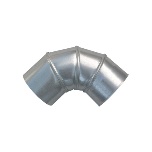 Kratki kanál kruhový koleno 90° 125 mm